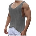 thumbnail image 1 of Krdevn Sleeveless Loose Knitted Vest for Men Summer,Tank Tops Men,3XL, 1 of 6