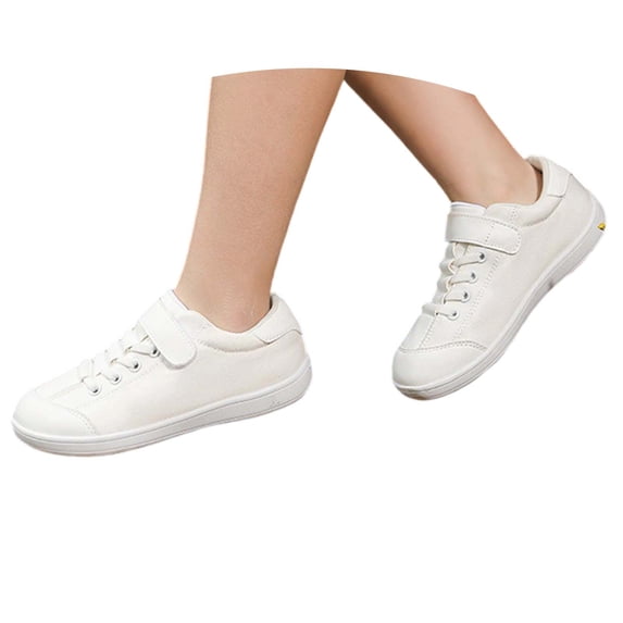 Krdevn Sneakers for Kids Lightweight Breathable Casual Sports Shoes for Daily Outdoor Activities Comfortable Walking Sneakers,7-8 Years