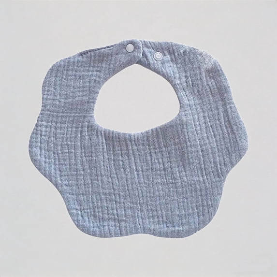 Krdevn Soft Absorbent Baby Bibs Burp Cloths Gentle On Skin Feeding Bibs for Daily Use Outdoors Travel Lightweight Breathable,0-1 Years