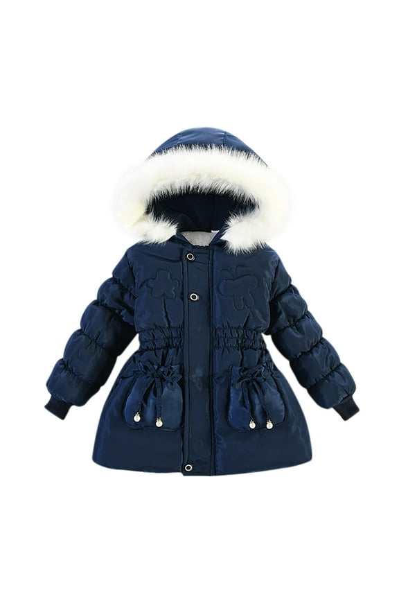 Toddler Jackets Winter Outerwear Coat for Baby Girl Sweater Clothes,2-3 Years