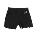 thumbnail image 1 of Krdevn Toddler Girls Solid Sport Ruffles Shorts Casual Shorts,6-7 Years, 1 of 5