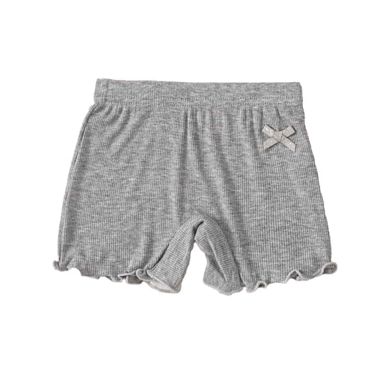 Krdevn Toddler Girls Solid Sport Ruffles Shorts Casual Shorts,6-7 Years