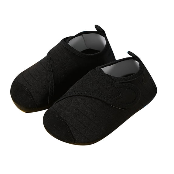 Krdevn Toddler Kids Water Shoes Slip On Pool Shoes Size:3.5-4 Years