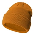 thumbnail image 1 of Krdevn Unisex Kids Knit Beanie Soft Stretchy Winter Hat Warm Plain Knitted Skull Cap for Toddler Baby Boys Girls Daily Outdoor Cold Weather Wear,2-6 Years, 1 of 2