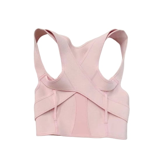 Krdevn Upper Back Support Brace Comfortable Posture Trainer for Neck Shoulder Non Adjustable Straps Improves Alignment and Confidence,XXL