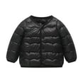 thumbnail image 1 of Krdevn Warm Boys Down Jacket Winter Thermal Padded Coat for Kids with Candy Colors Soft Windproof Outerwear,Fall Clothes,Size:12-18 Months, 1 of 8