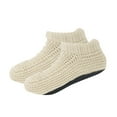thumbnail image 1 of Krdevn Warm Indoor Slipper Socks for Adults Grip Winter Footwear Cozy Home Floor Comfort Wear with Thick for Cold Weather Relaxation,Size:One Size, 1 of 3