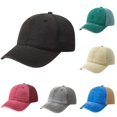 thumbnail image 1 of Krdevn Washed Cotton Kids Mesh Back Baseball Cap Lightweight Breathable Adjustable Summer Sun Hat for Unisex Toddler Boys Girls Outdoor Sports Travel Daily Wear, 1 of 4