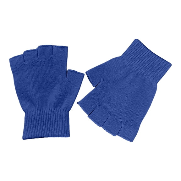 Krdevn Winter Acrylic Knitted Convertible Fingerless Mittens Unisex Cold Weather Hand Warmers for Outdoor Activities,Size:One Size