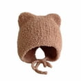 thumbnail image 1 of Krdevn Winter Baby Hat with Soft Ears Cozy Warm Cap for Boys Girls Cold Weather Outdoor Activities,Size:1-2 Years, 1 of 3