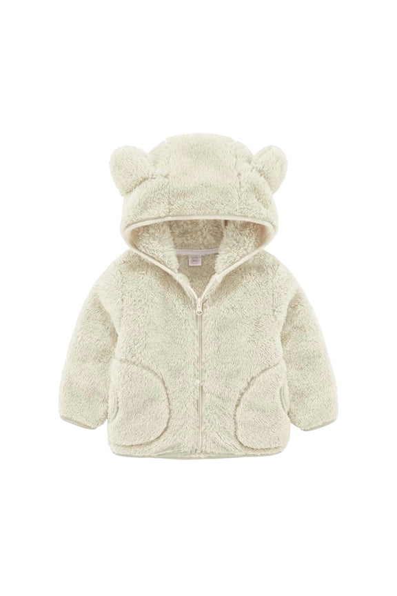 Winter Girls Jacket Soft Coral Outerwear Cozy Warm Toddler Kids Coat for Cold Weather,Fall Clothes,Size:6-7 Years