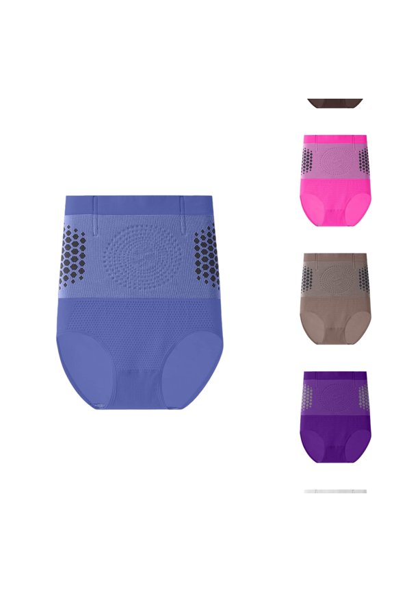Women's High Waist Tummy Control Shaping Panty Seamless Lifting Firm Waist Reduction Underwear