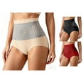thumbnail image 1 of Krdevn Women's High Waist Tummy Control Shaping Panty Seamless Lifting Waist Reduction Underwear, 1 of 6