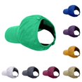 thumbnail image 1 of Krdevn Women's Ponytail Baseball Cap Breathable Sun Hat with Mesh Wicking Sweatband for Outdoor Casual Use,One Size, 1 of 6