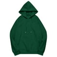 thumbnail image 1 of Krdevn Womens Fall Sweatshirts,Women's Solid Color Drop Shoulder Hoodie with Pockets Comfortable and Stylish Sweatshirt,Pullover Sweatshirts for Women,Size:XXL, 1 of 4