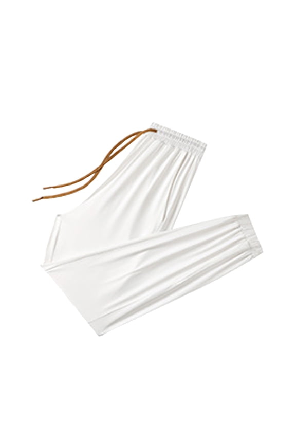 Womens Pants - Cool Ice Silk Sweatpants Super Stretch Pants Men's and Women's Casual Jogging Sweatpants,Pants for Women,Size:L