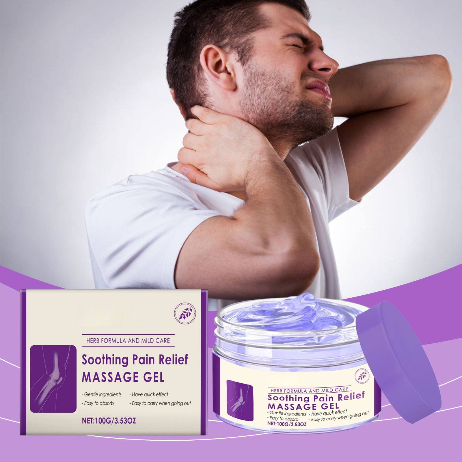 Kreain purple gel Kresin Joint Pain Gel Purple Gel, Kresin Soothing