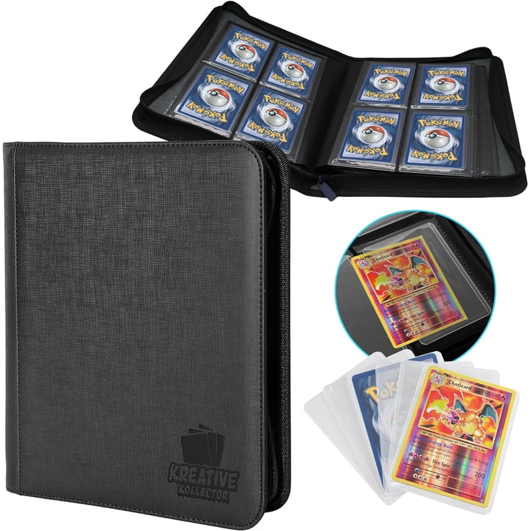 top loader binder for pokemon cards 4-Pocket Toploader Binder main image 0
