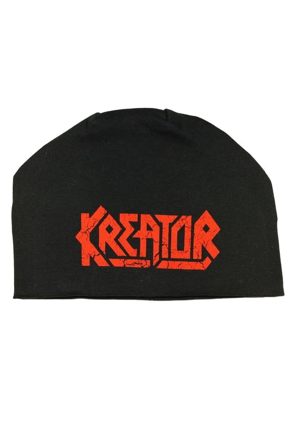 Kreator Cracked Logo Jersey Knit Beanie Thrash Metal Head Apparel Merchandise