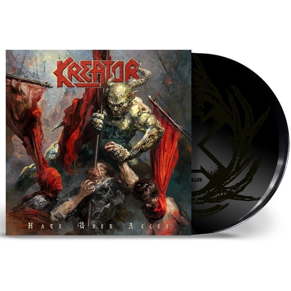 Kreator - Hate Uber Alles (Trifold, Double Black w/ etching) - Music & Performance - Vinyl