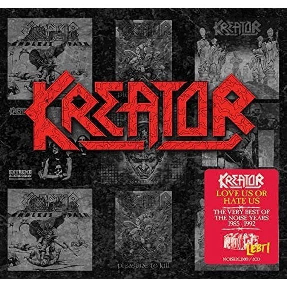 Kreator - Love Us Or Hate Us: Very Best Of The Noise Years 1985-1992 - Music & Performance - CD
