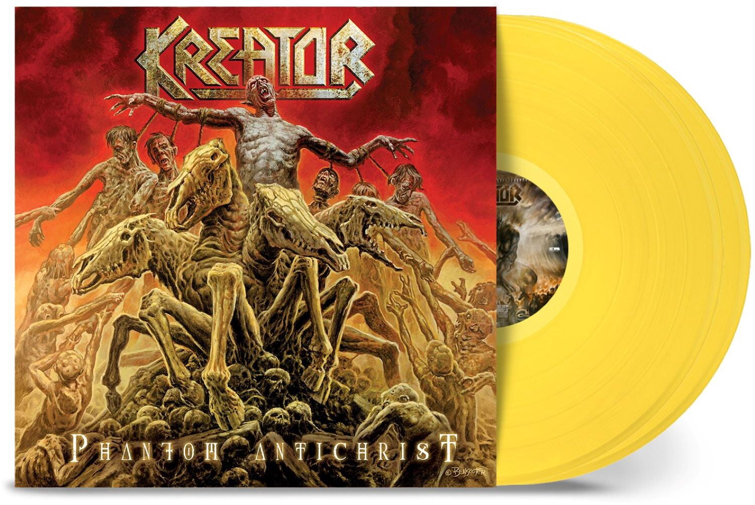 Kreator - Phantom Antichrist - Yellow - Music & Performance - Vinyl