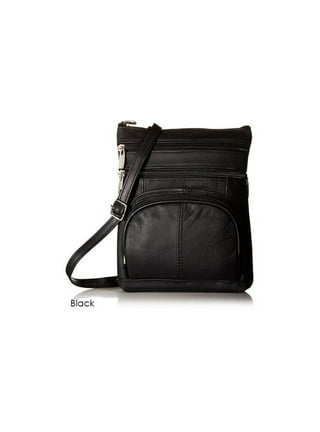 Sofia Premium Leather Crossbody Bag in Oxblood Patent