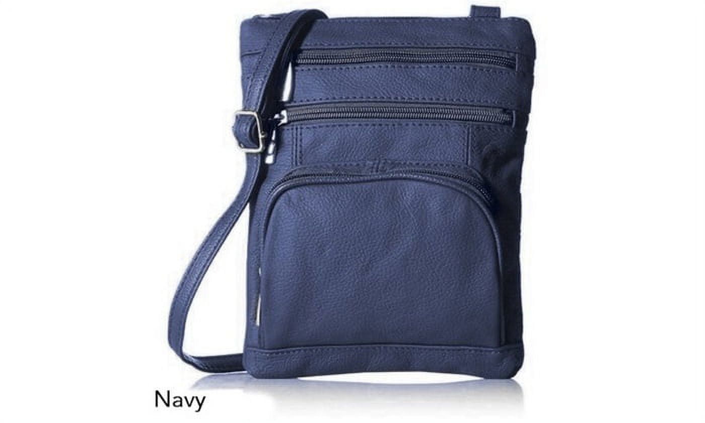 Mixdameny Gpmsign Crossbody Bag, Crossbody Leather Shoulder Bags and  Clutches for Women 3 Layer Crossbody Handbags Adjustable (Navy Blue) -  Yahoo Shopping