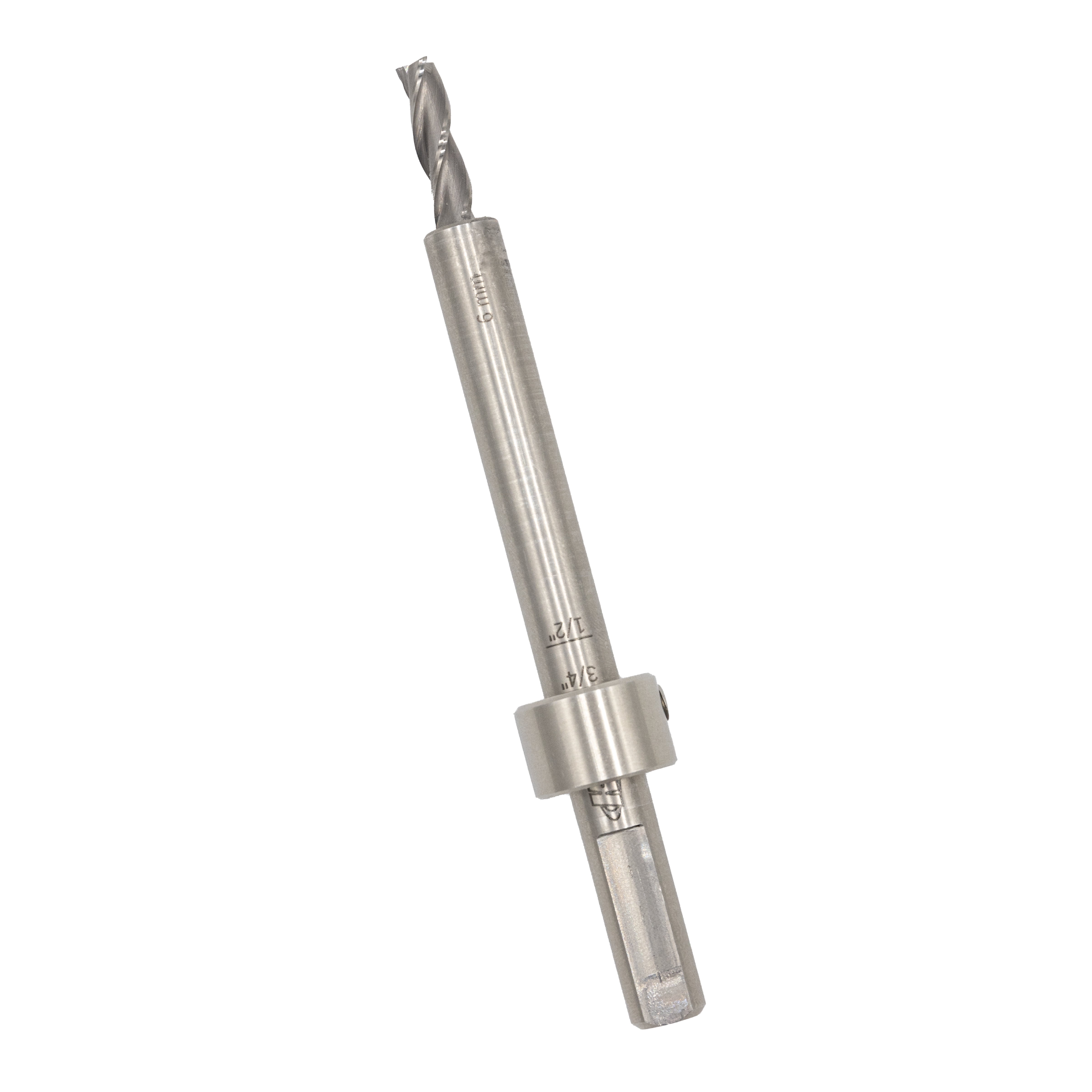 Kreg MortiseMate Mortising Cutter - Spiral Mortise Tool for Woodworking - Carbide-Tipped Bit - Compatible with Any Drill & MortiseMate Loose Tenon Jig - 6 mm