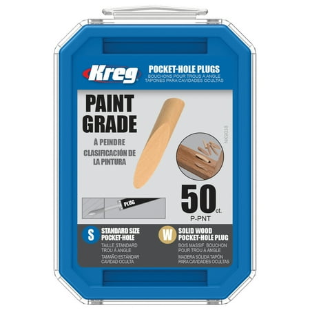 Kreg P-PNT Paint Grade Plugs - 50 count