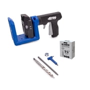 قالب Kreg Pocket-Hole - KPHJ520PRO2 - طراز جديد - أداة نجارة ونجارة ممتازة - للمواد التي يبلغ سمكها 1/2-1 1/2 بوصة - تتضمن 60 برغيًا بفتحة جيب