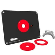 Kreg 11-3/4 in. L x 9-1/4 in. W Precision Insert Plate Kit 4 pc.
