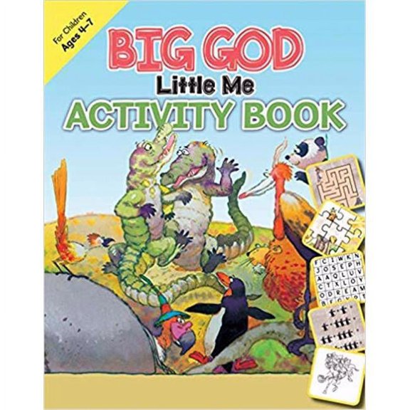 Kregel Publications 157929 Big God Little Me Activity Book - Ages 4-7 - Feb 2020
