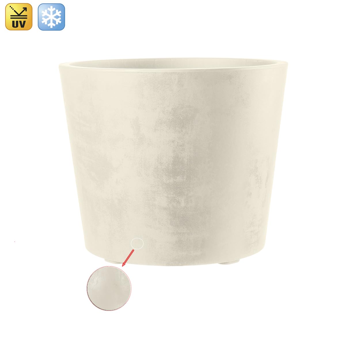 Kreher XL Millennium Pflanzkübel 40 L Kunststoff braun ab 59,95 Kreher XL Millennium Pflanzkübel 40 L Kunststoff braun ab 59,95