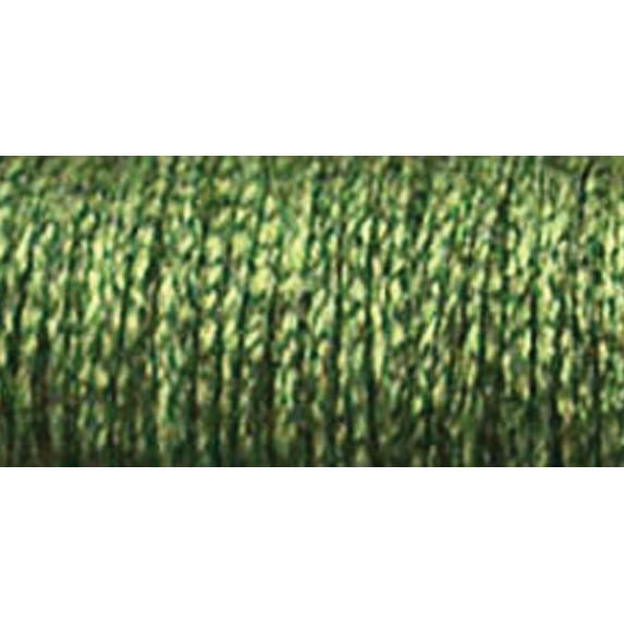 Kreinik T-4011 11 yard Metallic Tapestry Braid No. 12, Adventure Green
