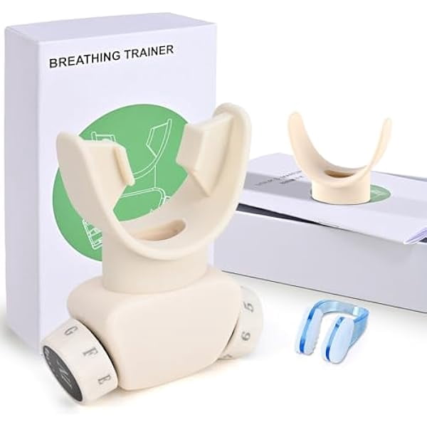 Allenatore Respiratorio Polmonare - Dispositivo Fitness Per Esercizi Di Respirazione, Muscoli Polmonari - Foto 4