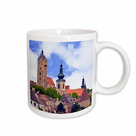3drose, Krems Along the Danube River, Wachau, Austria - Eu03 Mgl0045 - Miva Stock, 11oz Mug