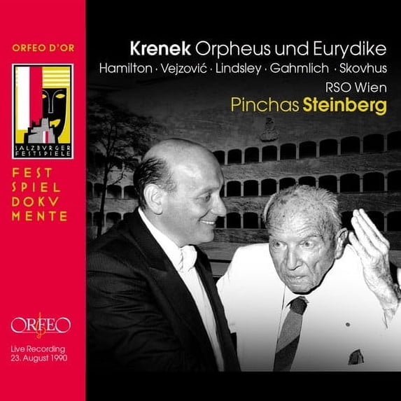 Krenek / Steinberg / Hamilton / Vejzovic - Ernst Krenek: Orpheus und Eurydike - Music & Performance - CD