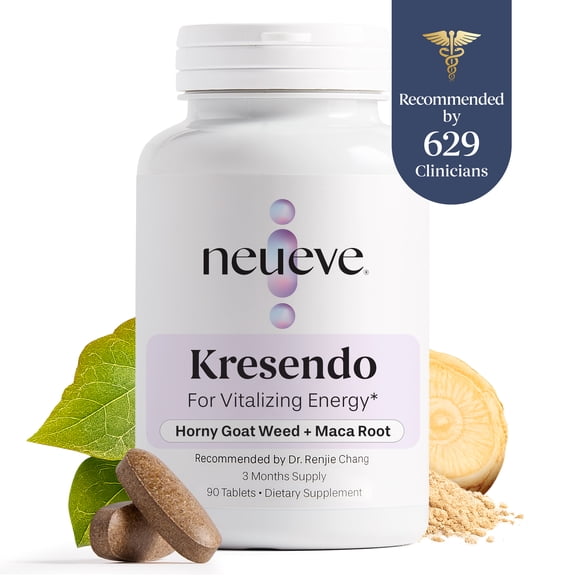 NeuEve Womens Libido, Energy & Hormonal Support with Maca & Horny Goat Weed, 90 Capsules