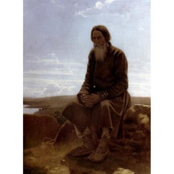 Krestnin by Vasili Grigorevich Perov 1834-1882 Poster Print - 18 x 24 in.