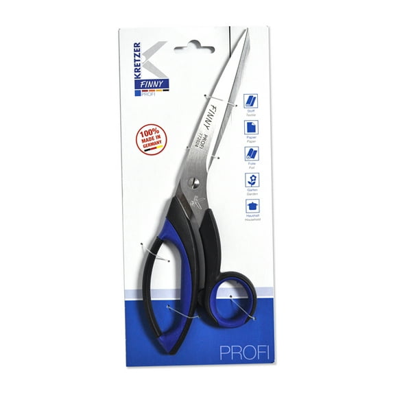 Kretzer Finny Profi 9.5 Inch Bent Handle Scissors