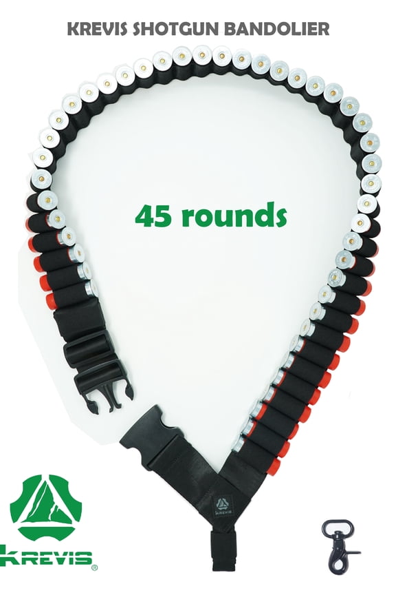 45 Round Adjustable Shotgun Bandolier