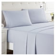 thumbnail image 1 of KriKac RV Short Queen Sheet Set - 4 Piece Bed Sheets for RV Short Queen Size Bed, Deep Pocket, Hotel Luxury, Extra Soft, Breathable and Cooling, Ice Blue RV Short Queen Size Sheets, 1 of 9