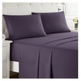 thumbnail image 1 of KriKac Split King Sheets Sets for Adjustable Bed - 5 Piece Split King Sheet Set, Double Brushed Split King Sheets, Hotel Luxury Purple Sheets, Extra Soft Bedding Sheets & Pillowcases, 1 of 9