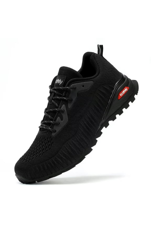 Men's Trail Running Shoes Fashion Hiking Sneakers for Men Camo Tennis Cross Training Shoe Mens Casual Outdoor Walking Footwear Black Size 10.5