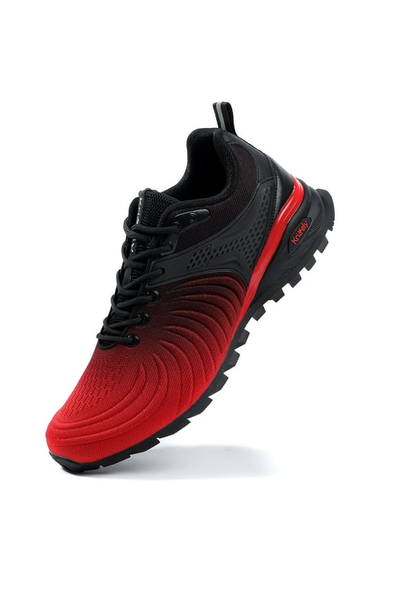 Men's Trail Running Shoes Fashion Walking Hiking Sneakers for Men Tennis Cross Training Shoe Outdoor Snearker Mens Casual Workout Footwear Tie dye Size 7