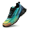 thumbnail image 1 of Kricely Men's Trail Running Shoes Fashion Walking Hiking Sneakers for Men Tennis Cross Training Shoe Outdoor Snearker Mens Casual tennis shoe  Tie dye Size 11.5, 1 of 5
