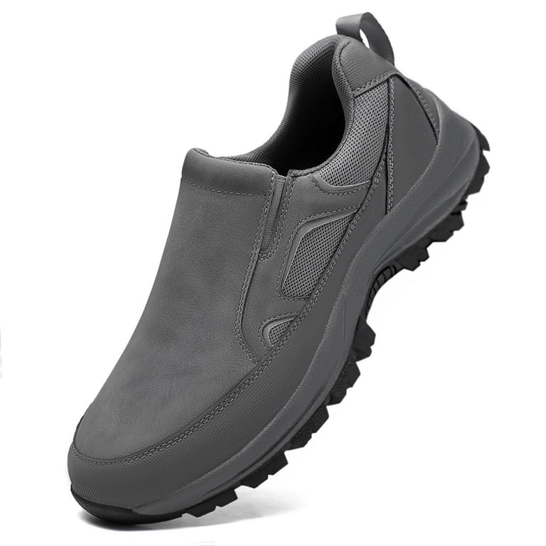 Kricely Mens Loafer Slip On Walking Sneakers Outdoor Mesh  display picture 3