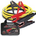 thumbnail image 1 of Krieger Jumper Cables for Car Battery, Heavy Duty Automotive Booster Cables for Jump Starting Dead or Weak Batteries, 1000Amps Custom-made Alligator Clamps - Carrying Bag Included (20-Feet (2-Gauge), 1 of 7