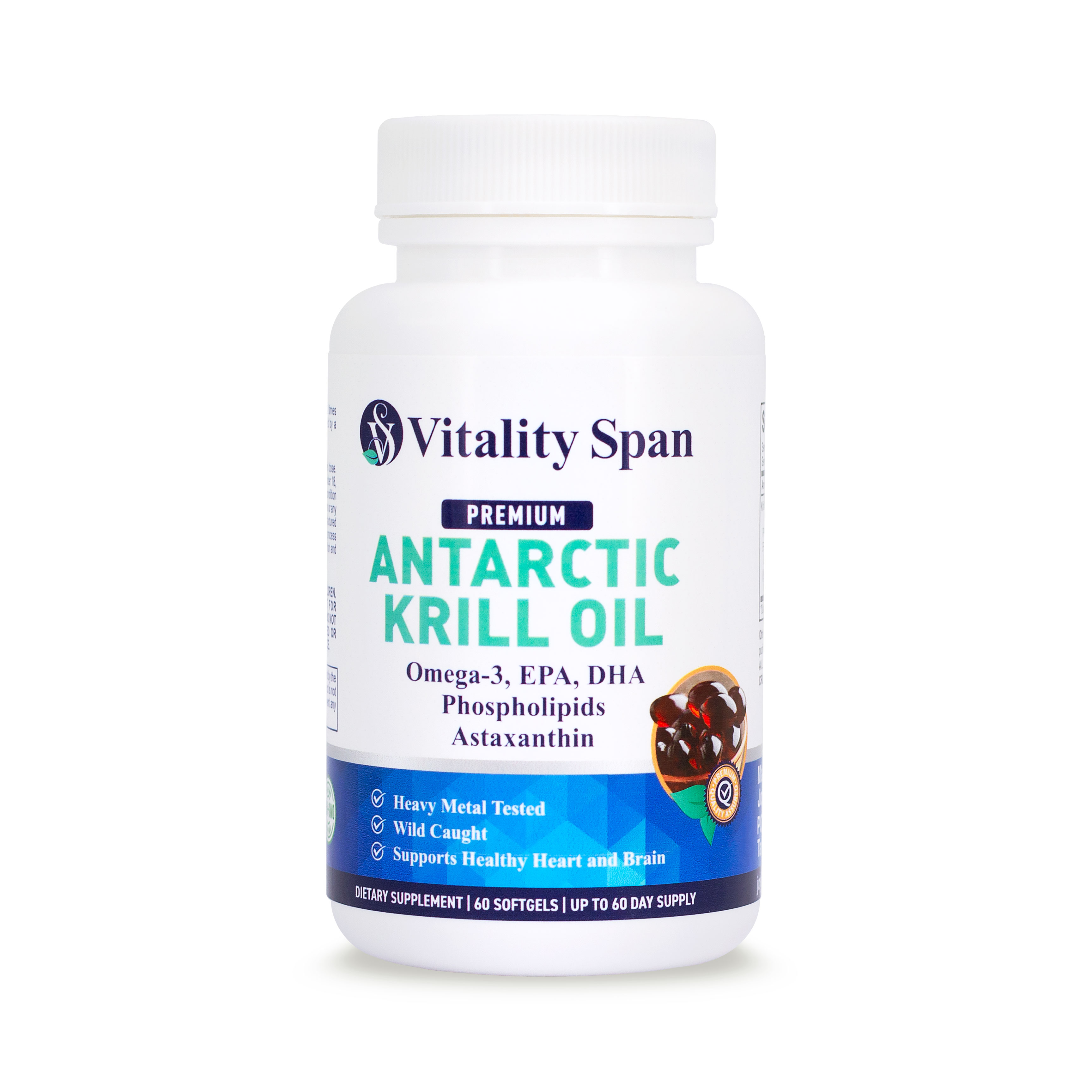 Krill Oil Astaxanthin, Choline, Omega 3, DHA, EPA Superior